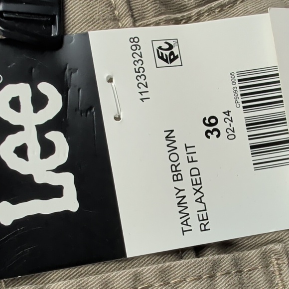 Lee Men's Tan Cargo Shorts Size 36 New Nwt - Picture 4 of 6